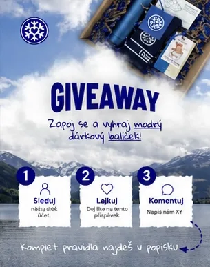 Giveaway: vyhraj modrý dárkový balíček